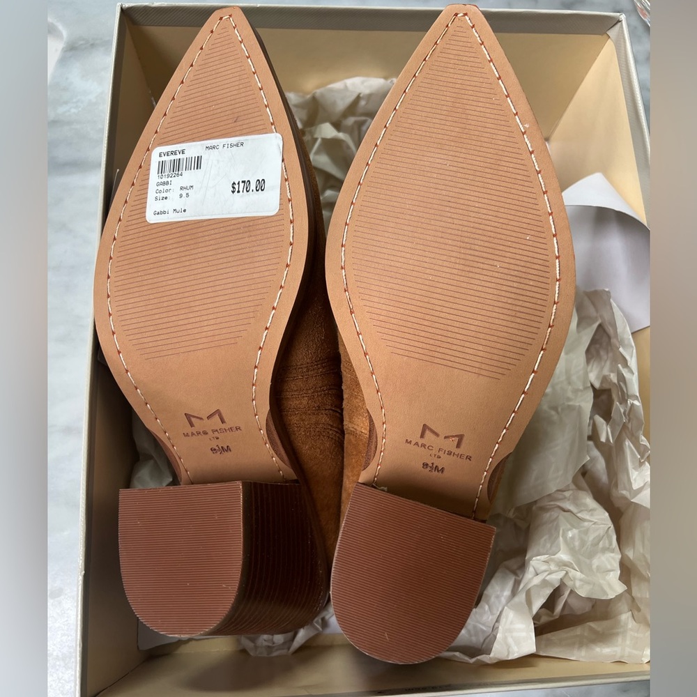 Marc Fisher Gabbi Mule (size 9.5) NWT